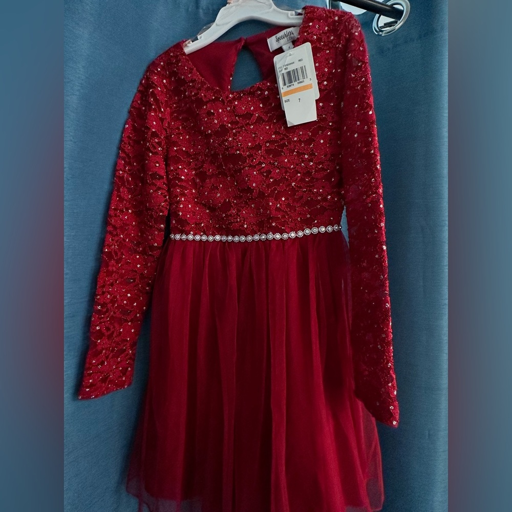 Red fancy dress